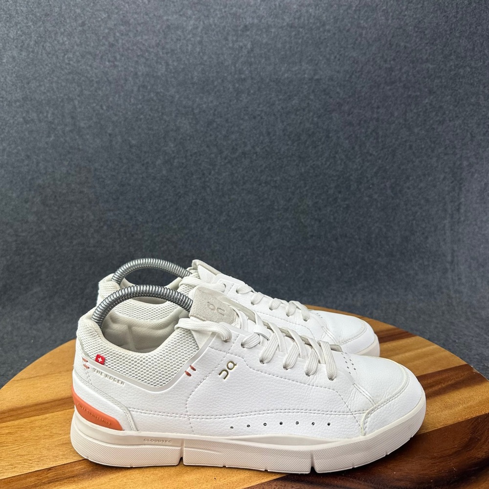 On The Roger Center Court Women's Size 8 Tennis Shoes White Sienna Sneakers